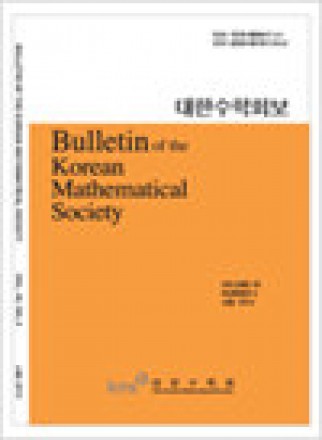 Bulletin Of The Korean Mathematical Society