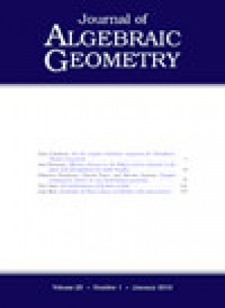 Journal Of Algebraic Geometry