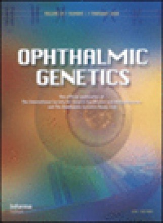 Ophthalmic Genetics
