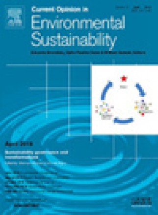 Current Opinion In Environmental Sustainability