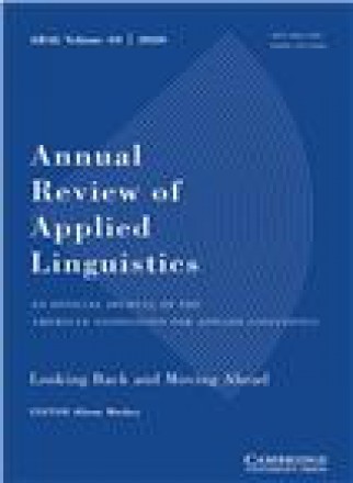 Annual Review Of Applied Linguistics