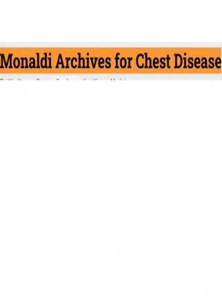 Monaldi Archives For Chest Disease