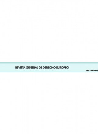 Revista General De Derecho Europeo