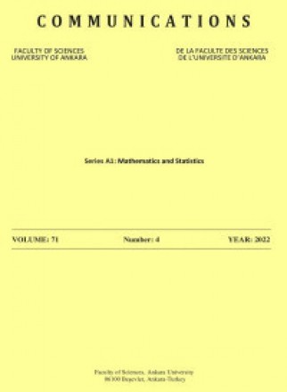 Communications Faculty Of Sciences University Of Ankara-series A1 Mathematics An